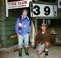 Tyee Club Catch Record 2003