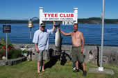 34.5 pound Tyee caught by Brent Marin
