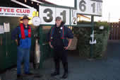 Jules Lacroix and Rob Saunders with 31.5 pound Tyee