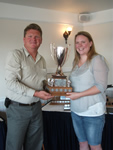 Ashley Campbell with Sparrow Trophy 2012